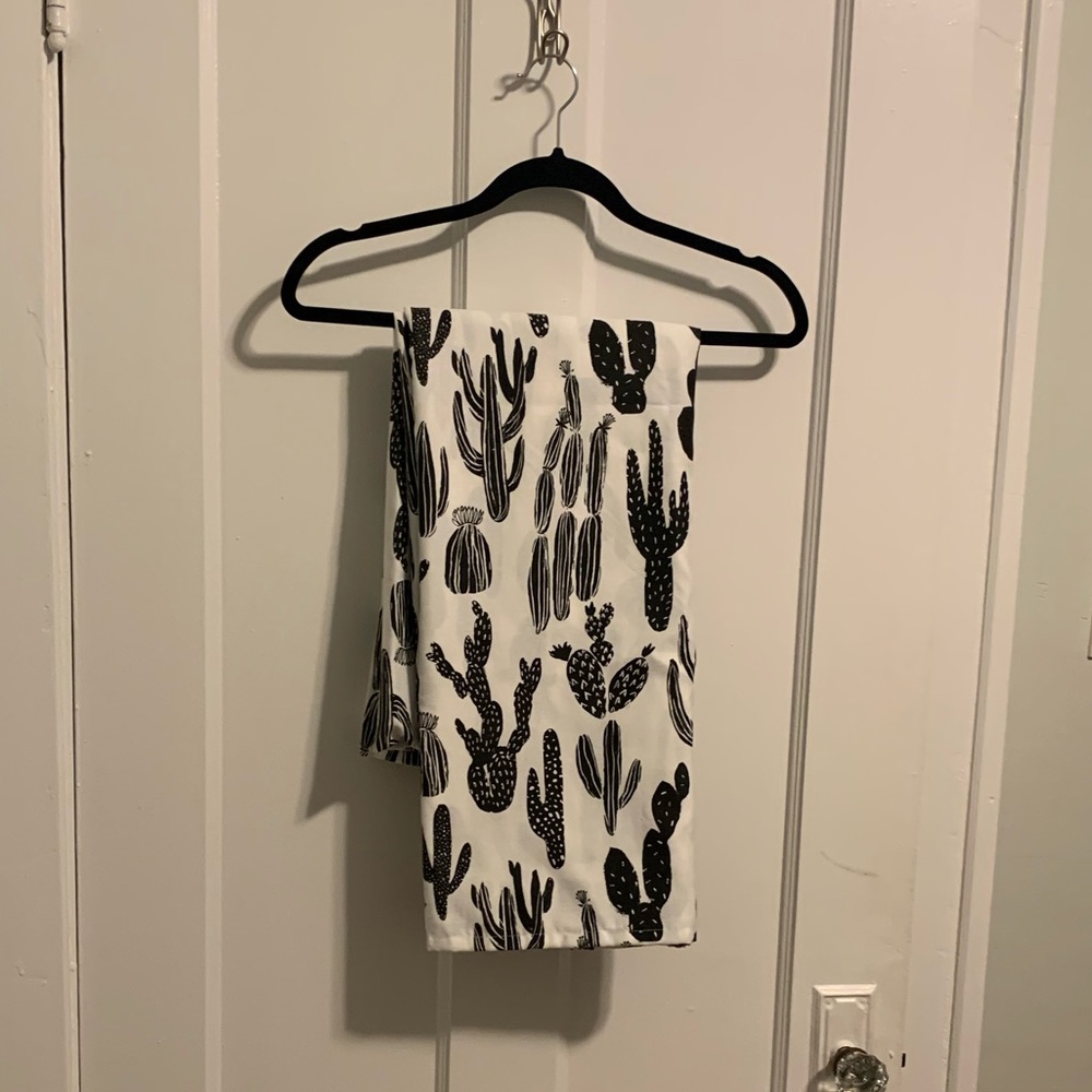 Cactus shower curtain